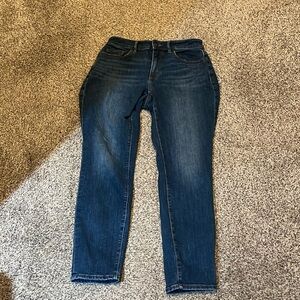 Loft skinny ankle jeans size 6